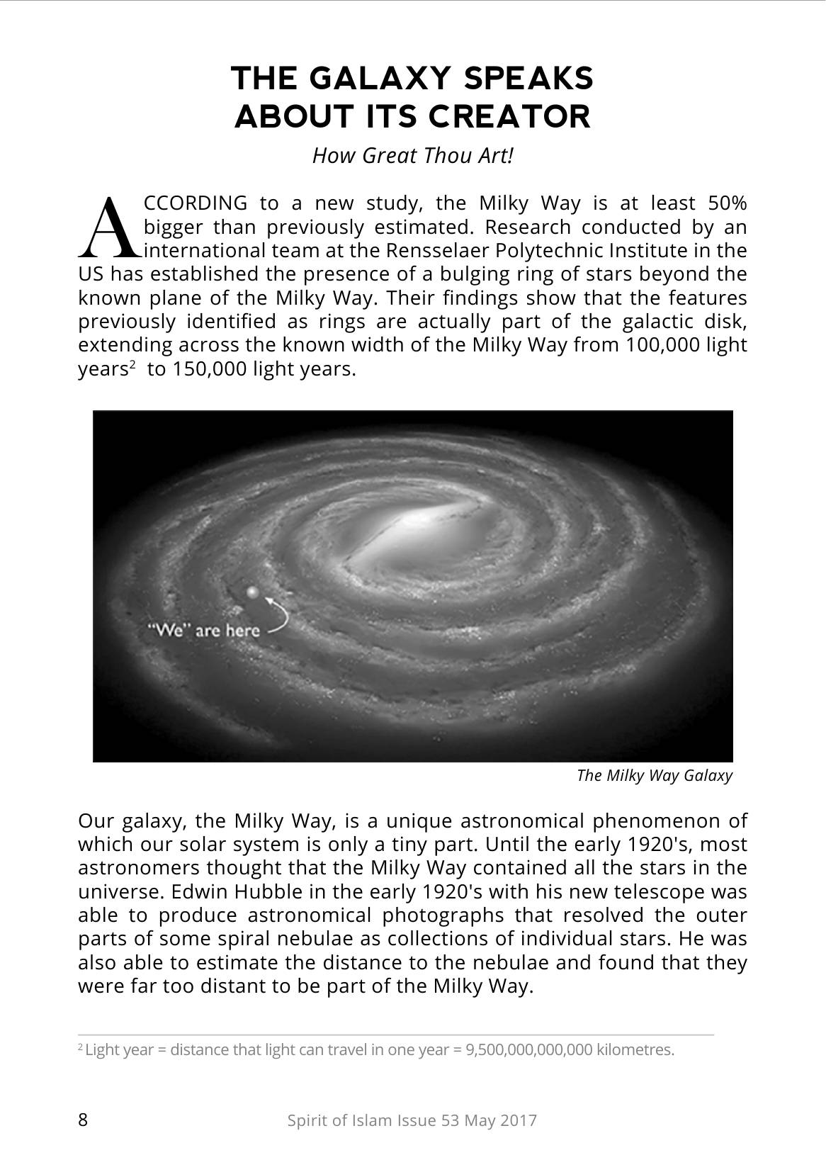 The printed page