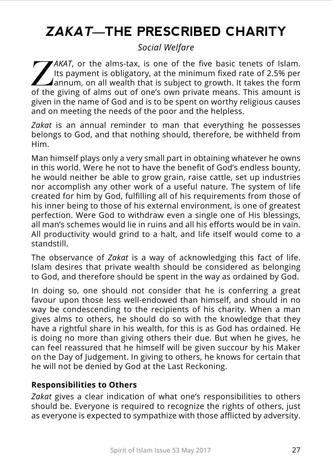 The printed page