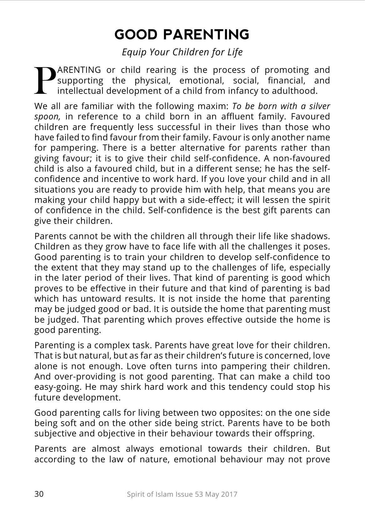 The printed page