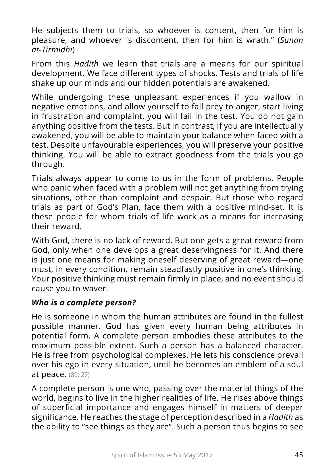 The printed page
