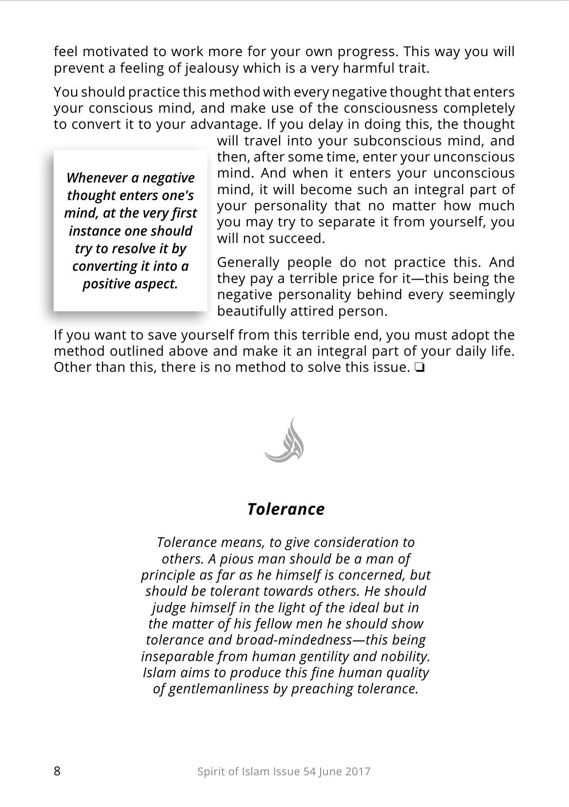 The printed page