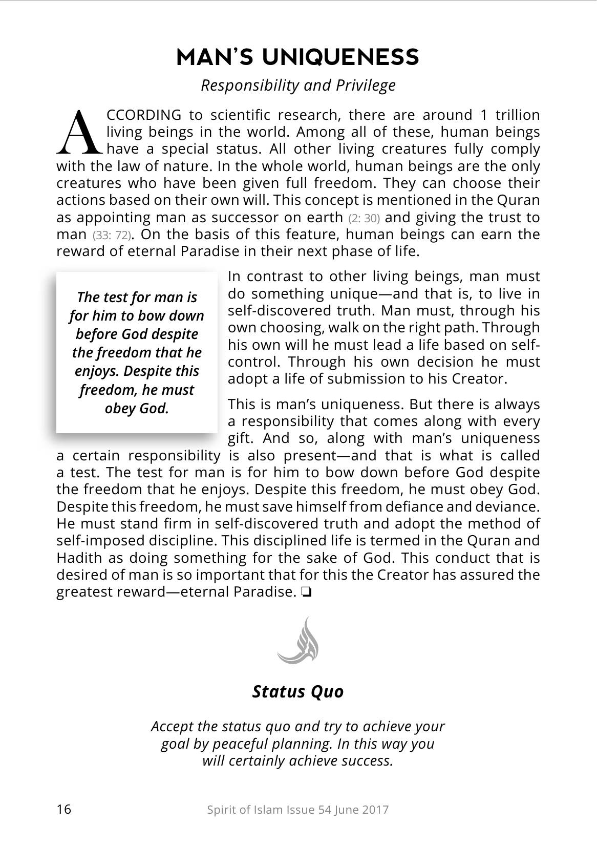 The printed page