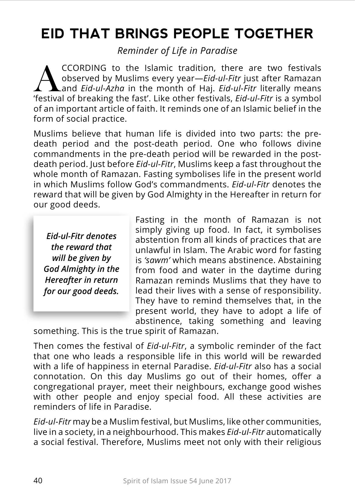 The printed page