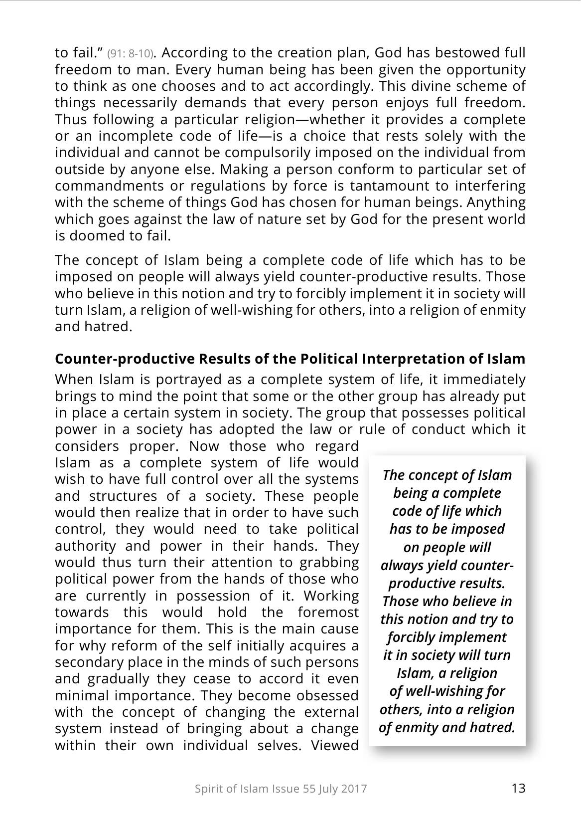 The printed page