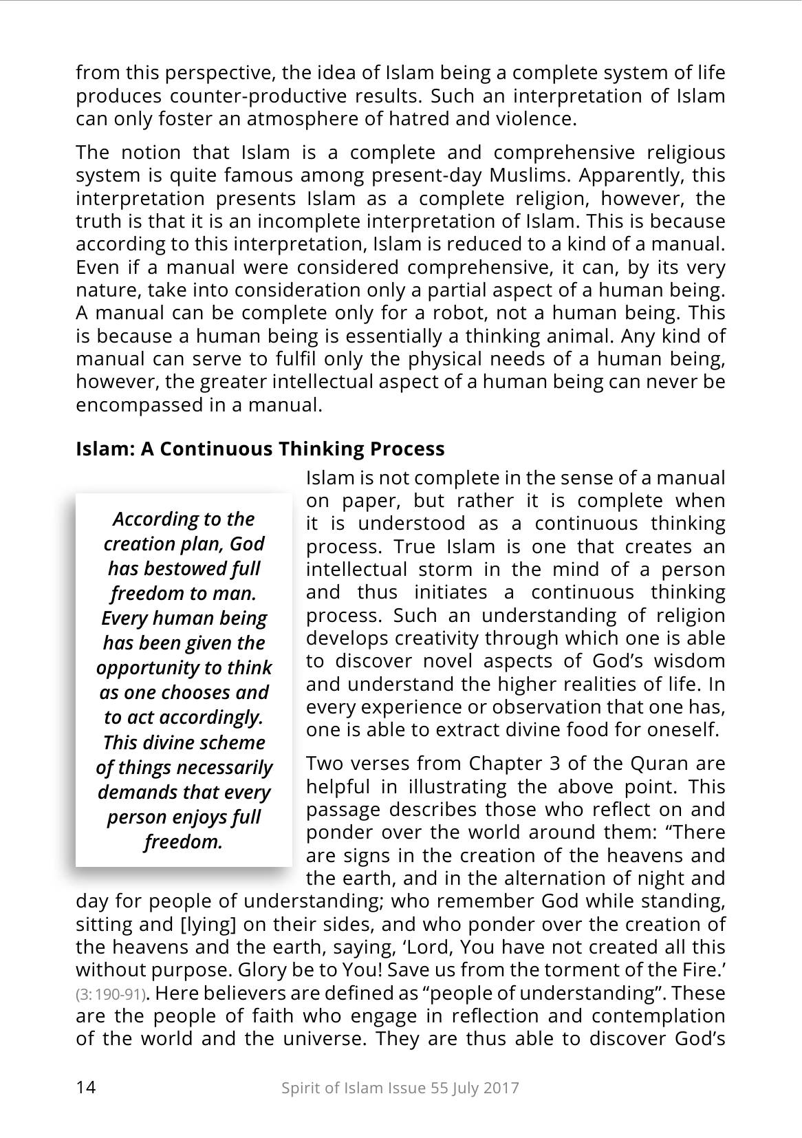 The printed page