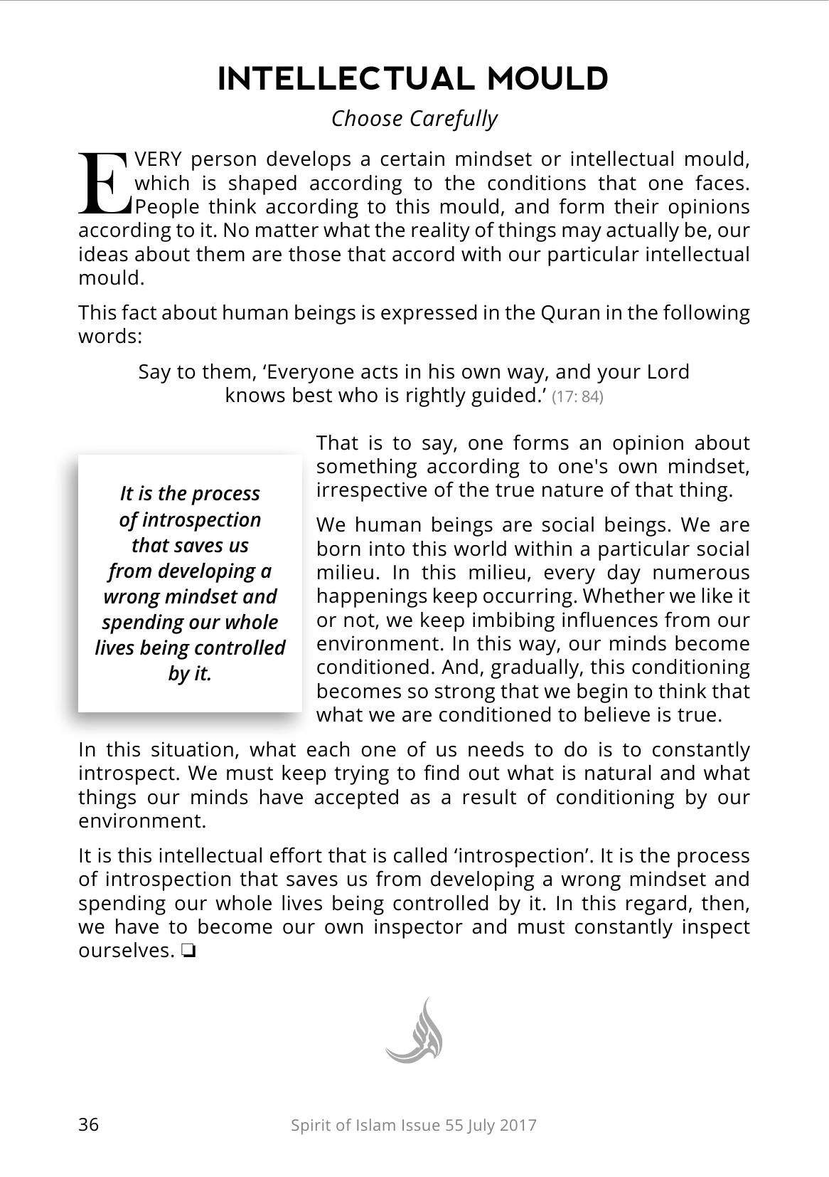 The printed page