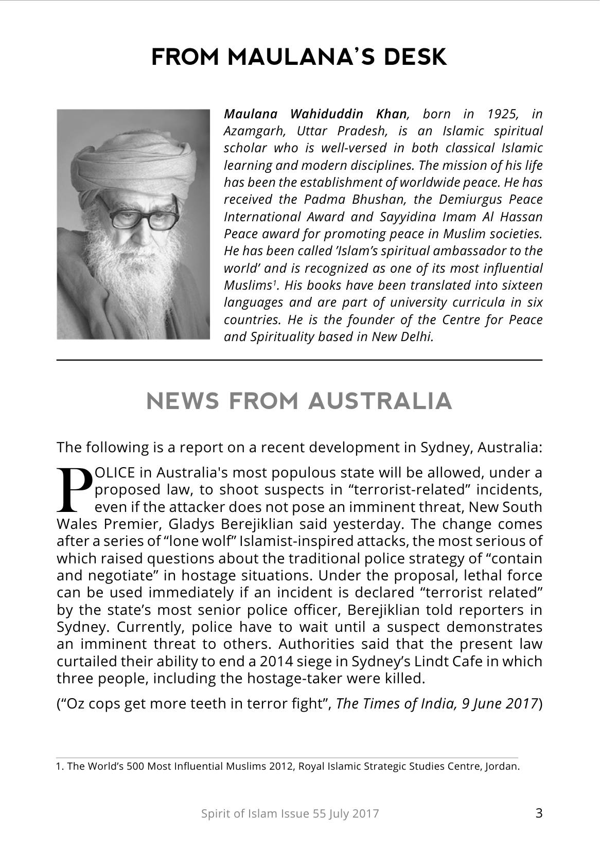 The printed page