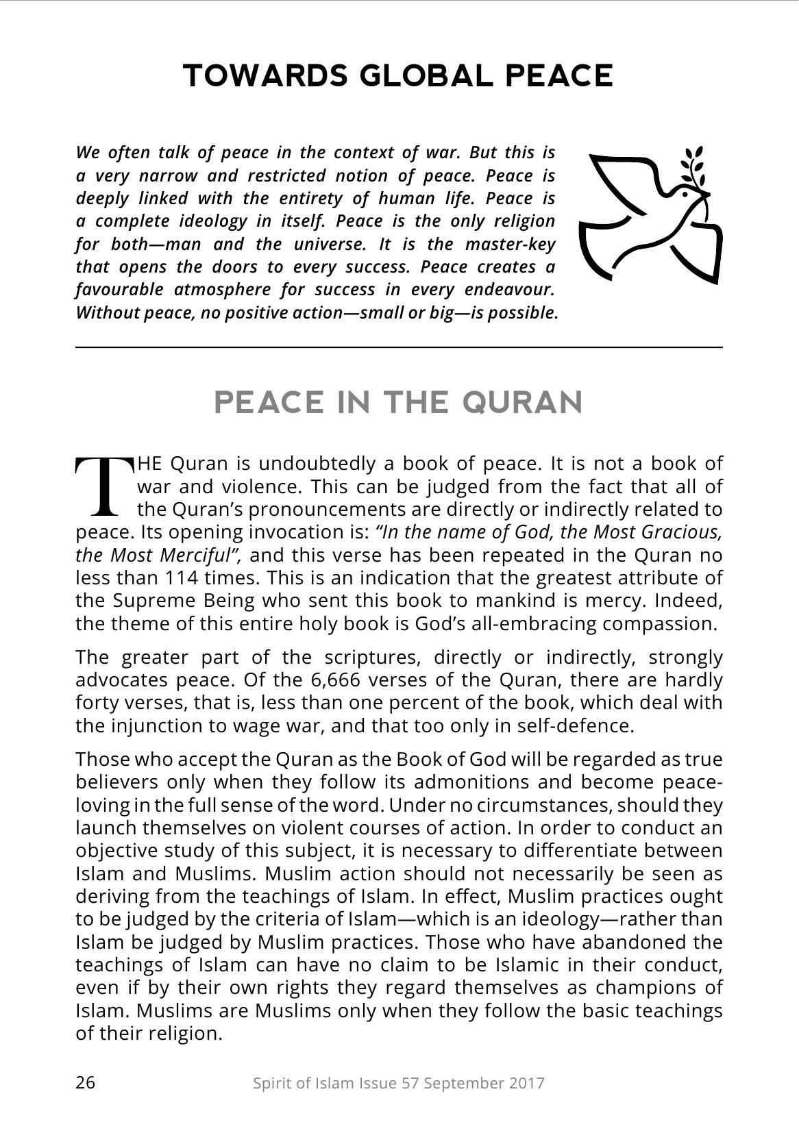 The printed page