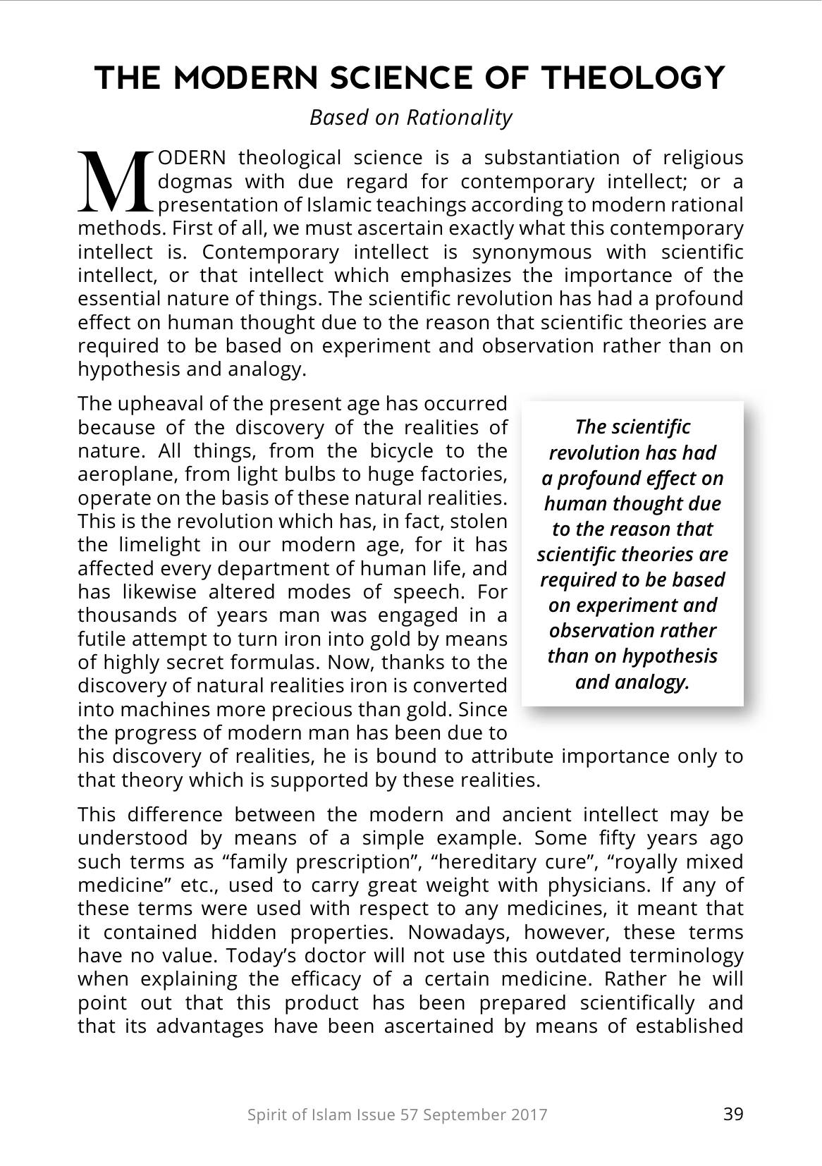 The printed page
