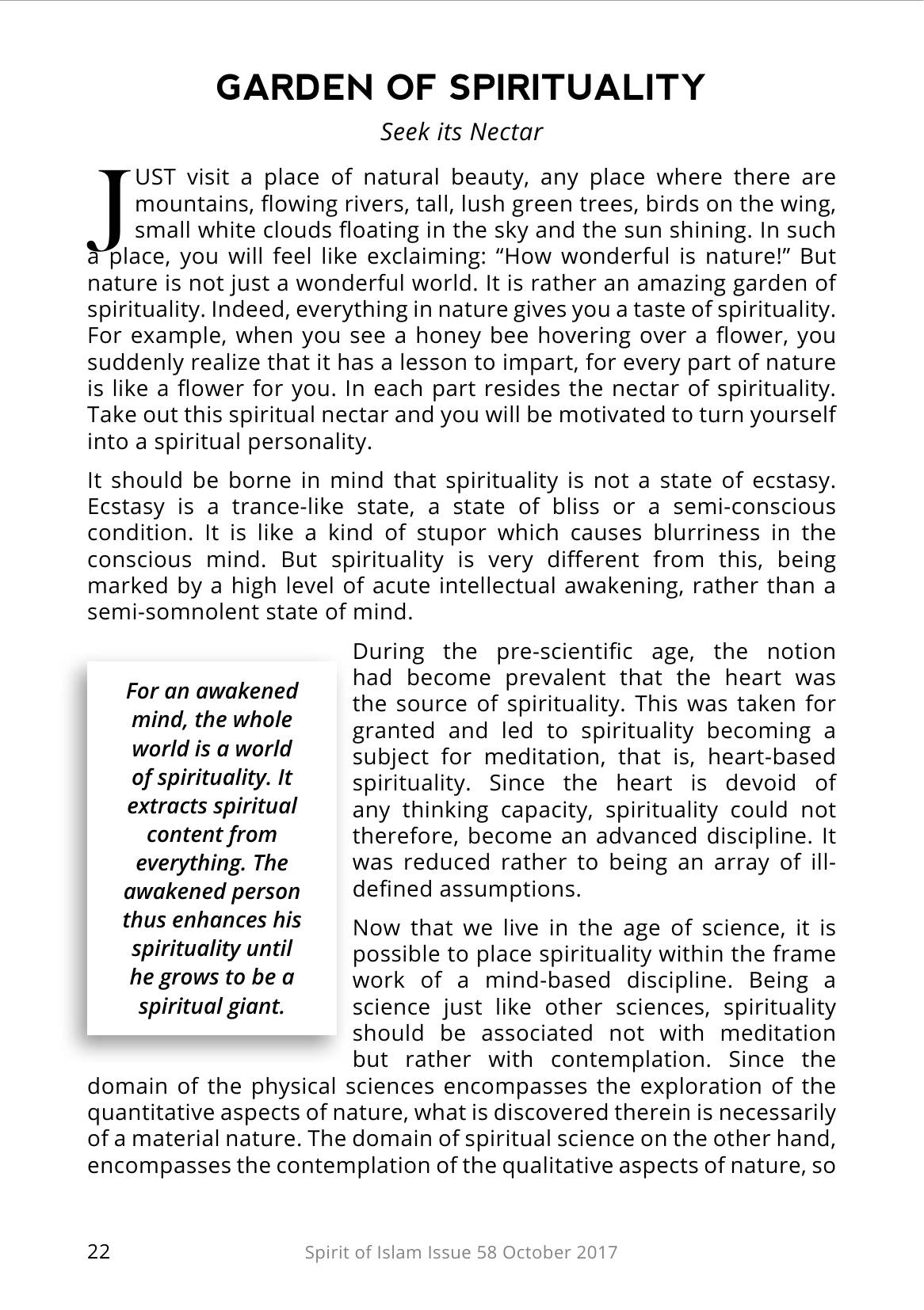 The printed page