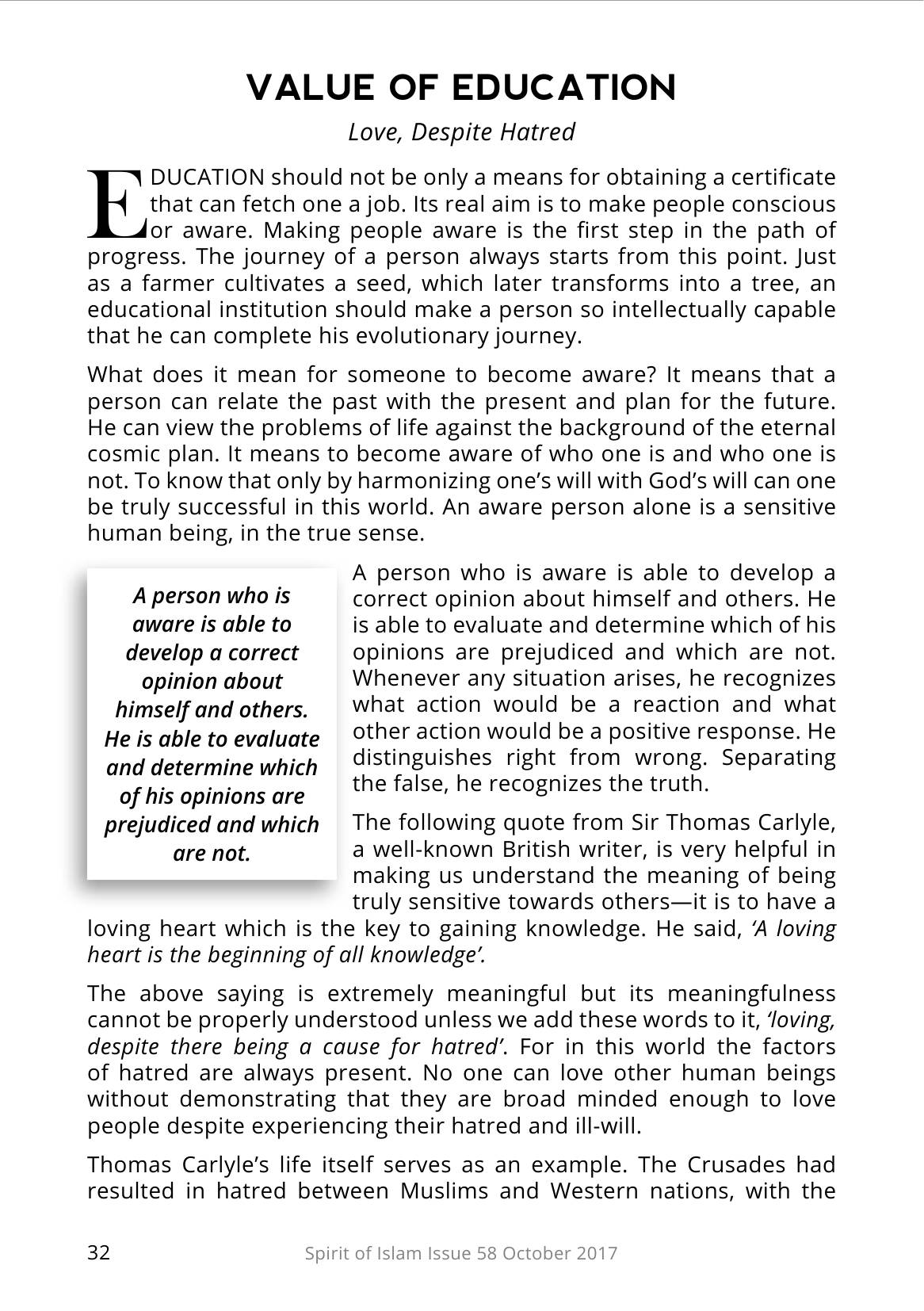 The printed page