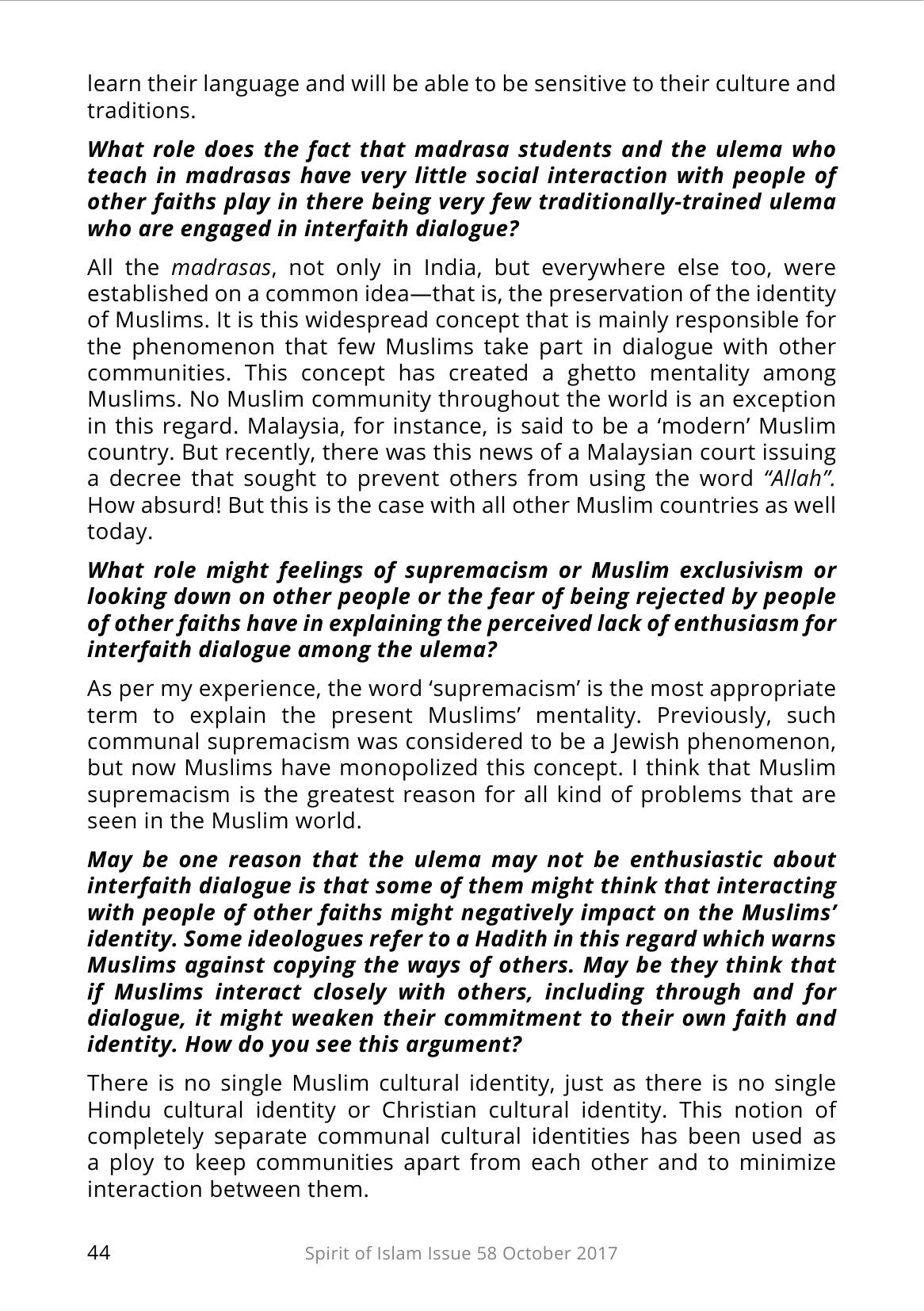 The printed page