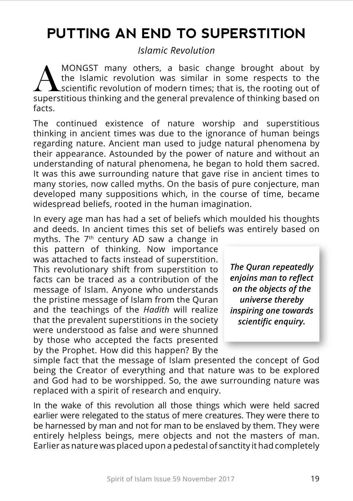 The printed page