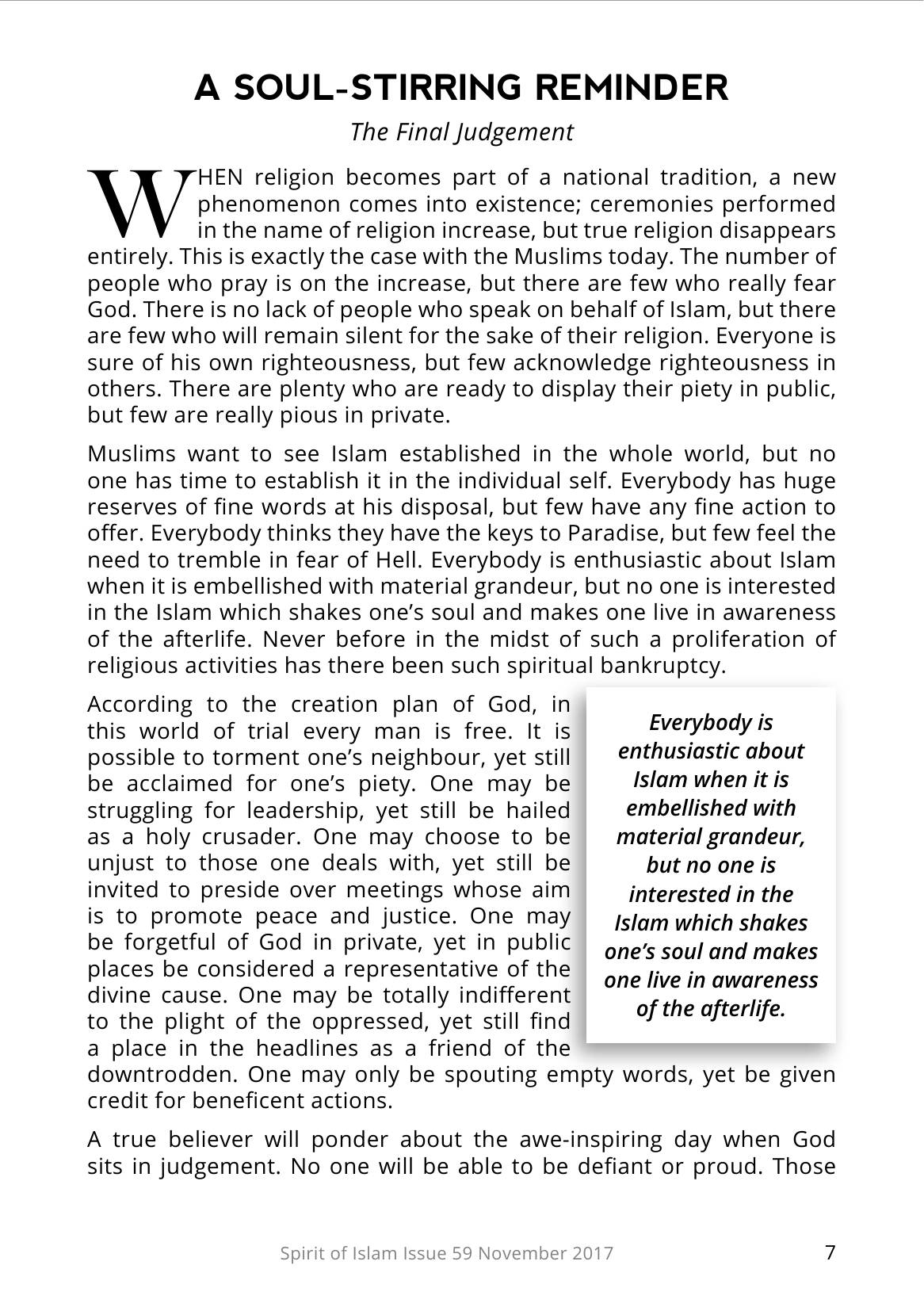 The printed page