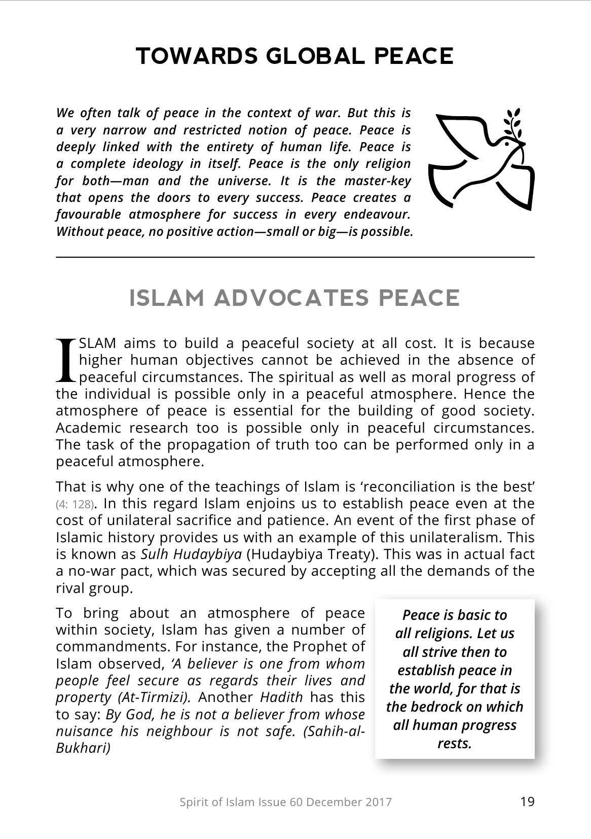 The printed page