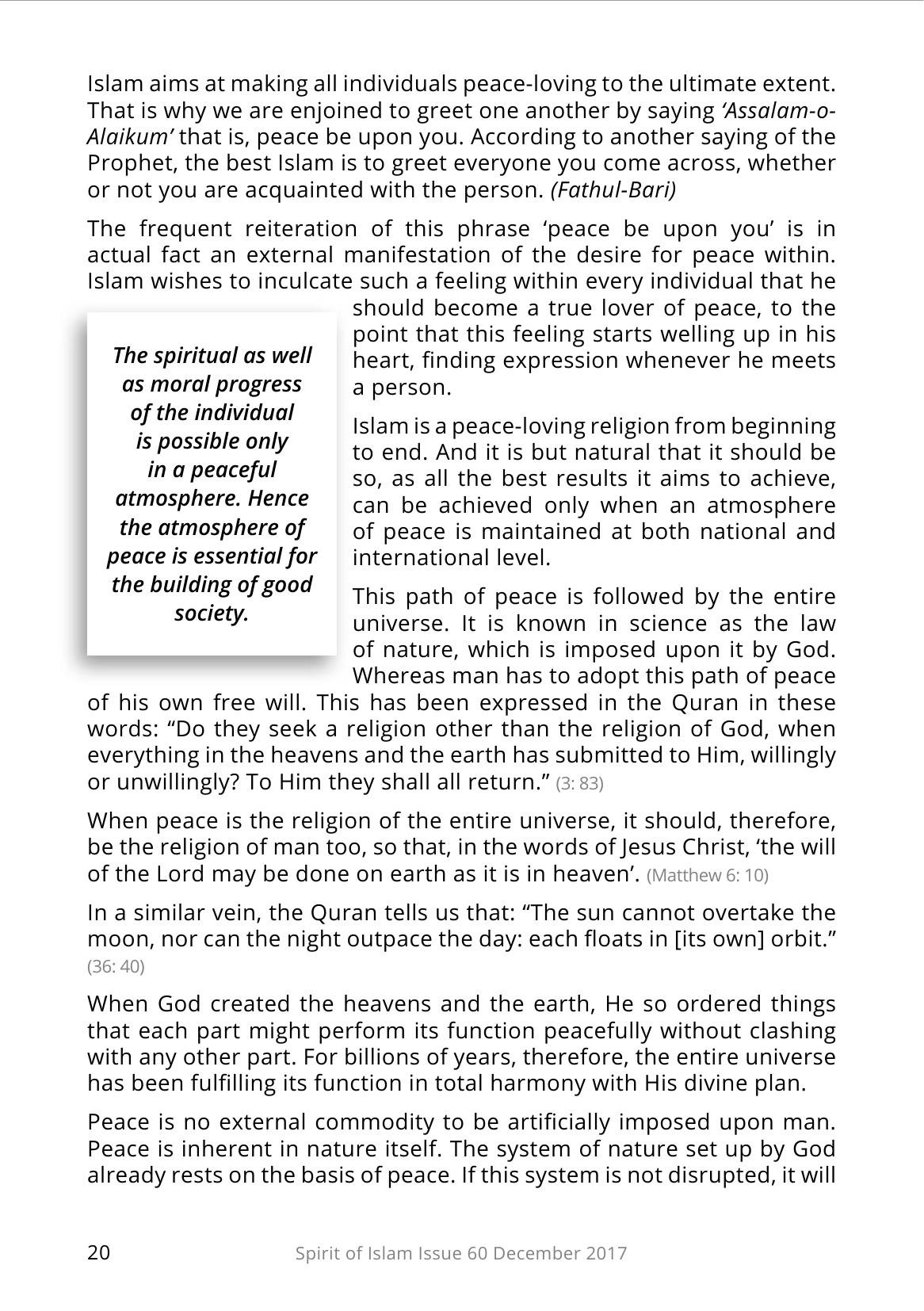 The printed page