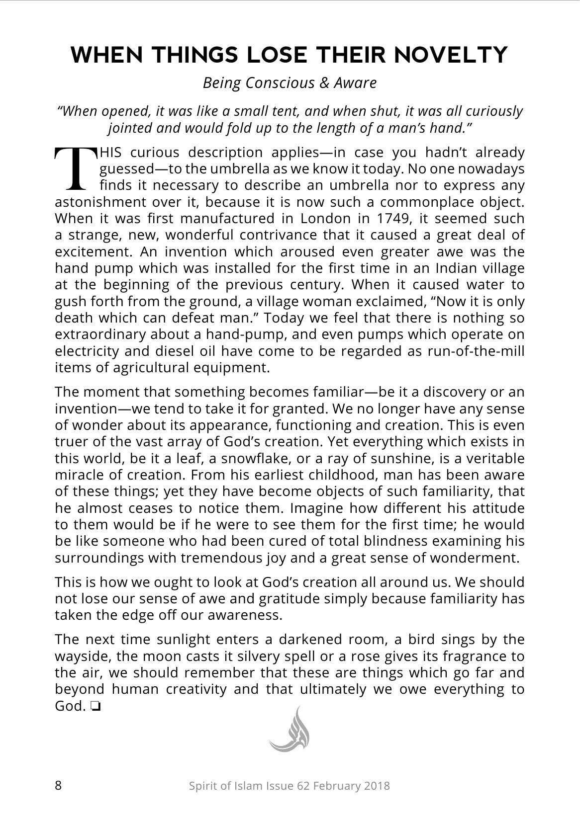 The printed page