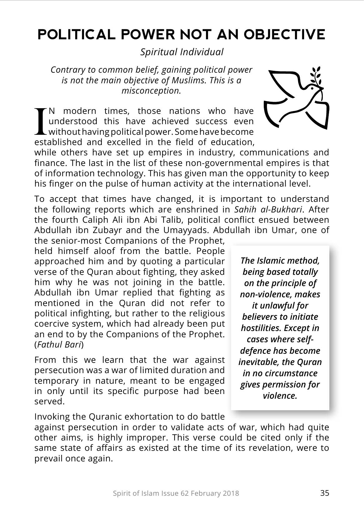 The printed page