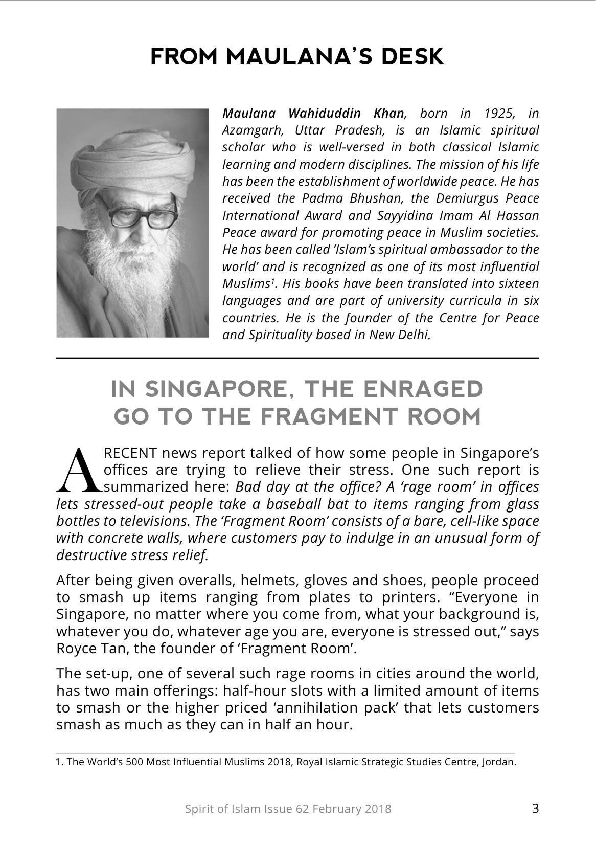 The printed page