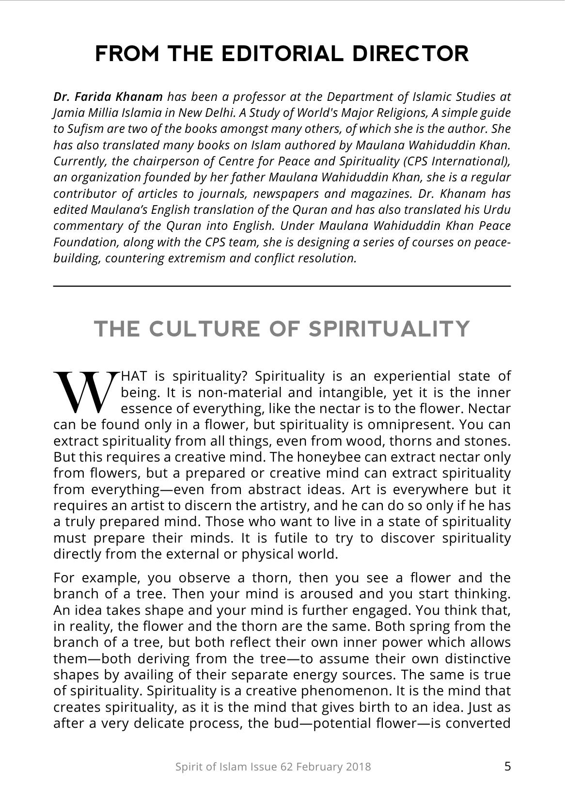 The printed page