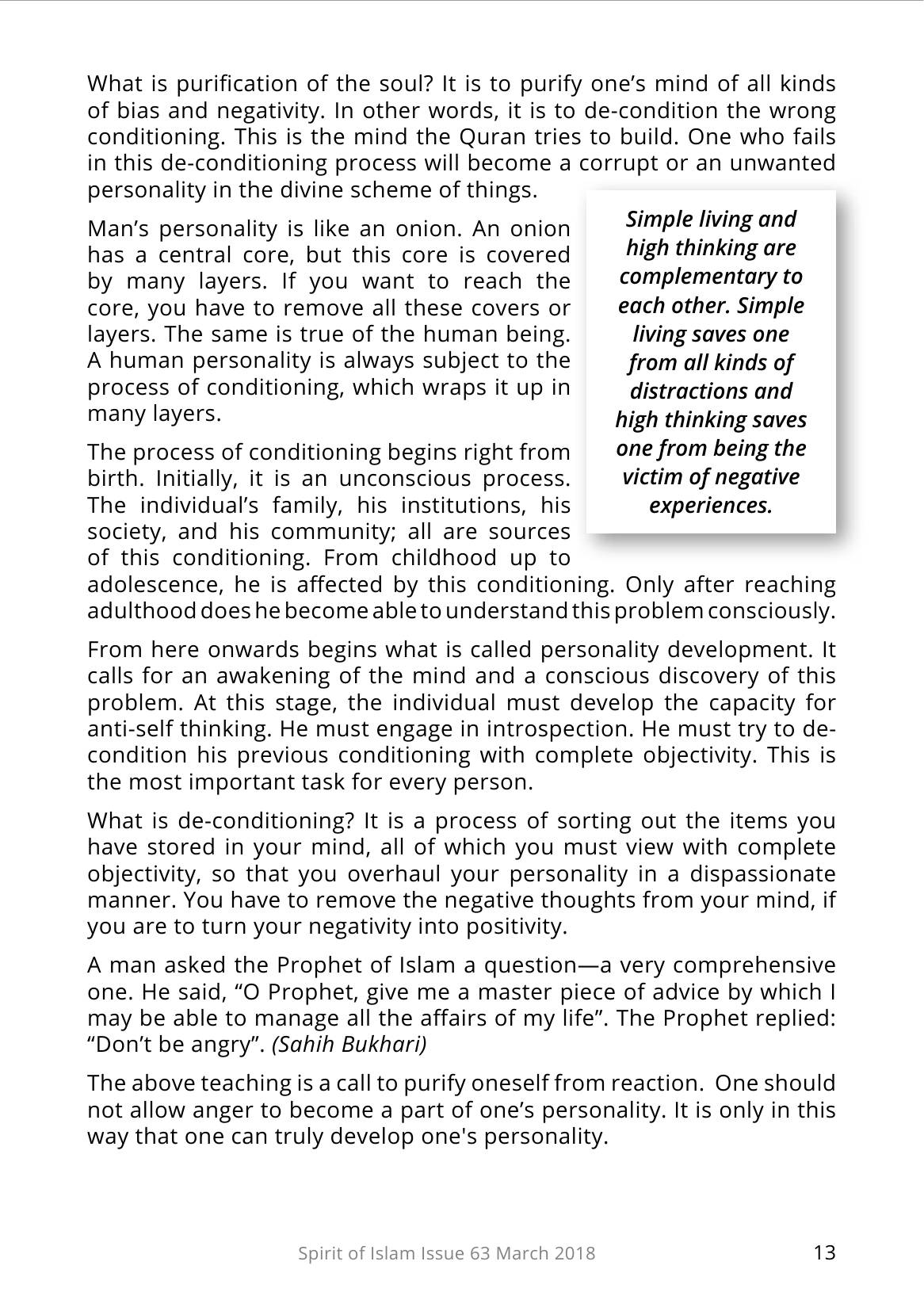 The printed page