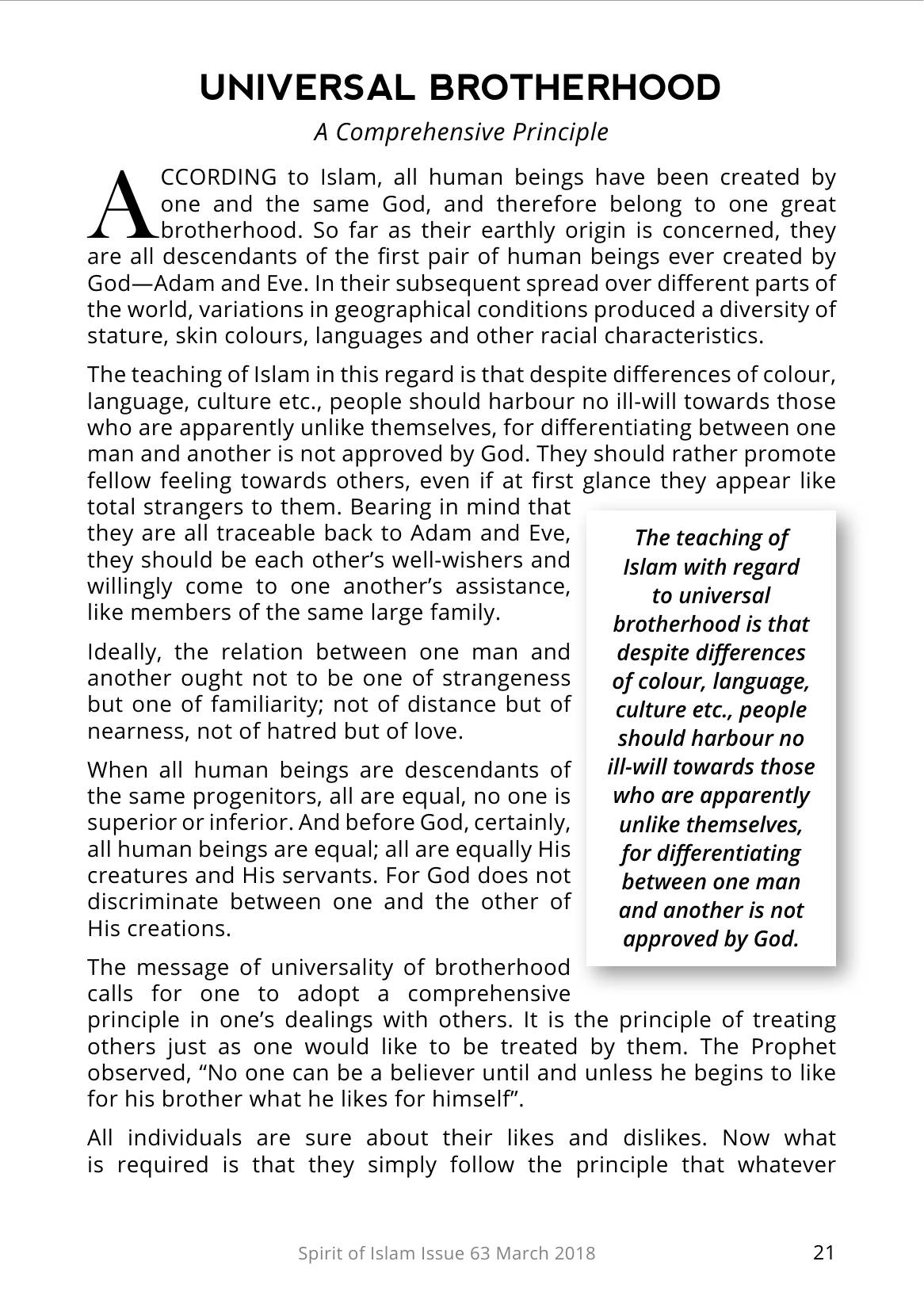 The printed page