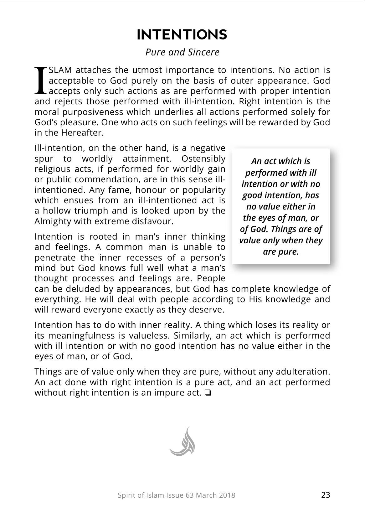 The printed page