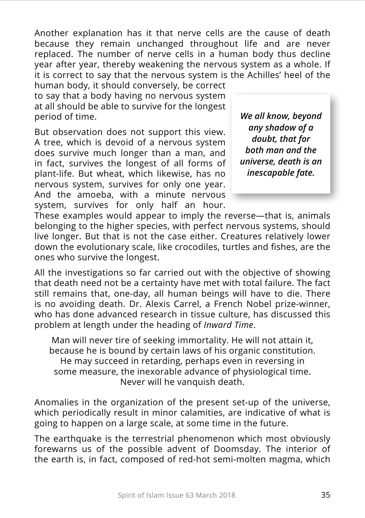 The printed page