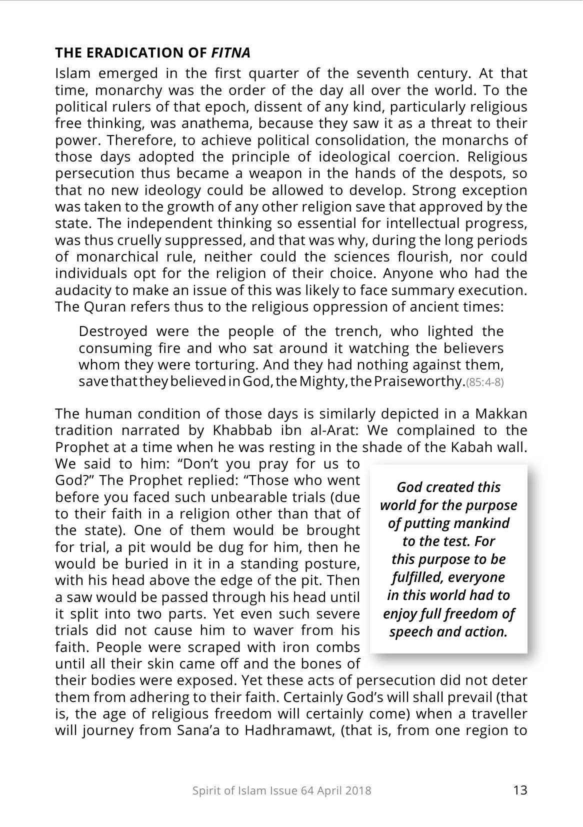 The printed page