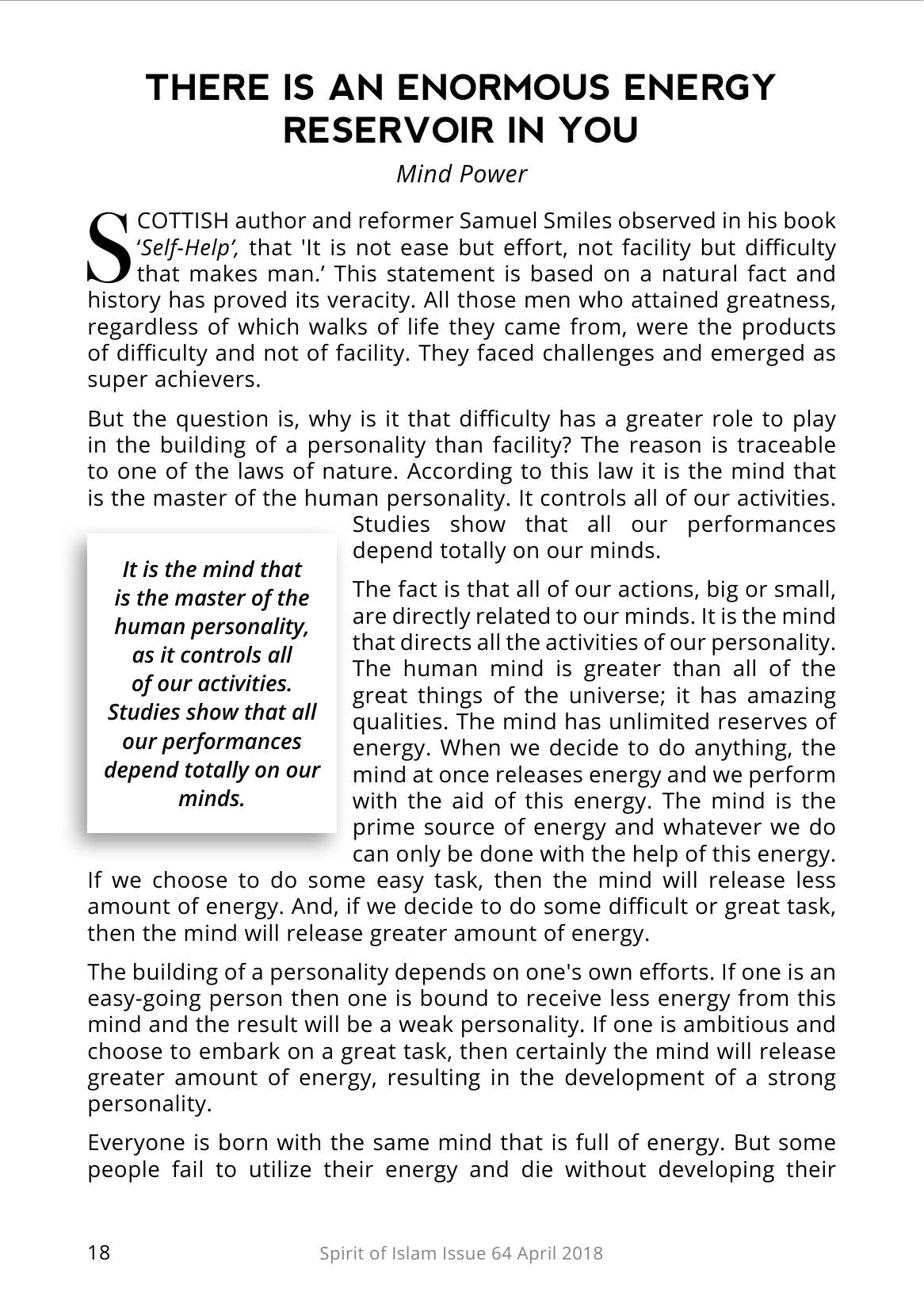 The printed page