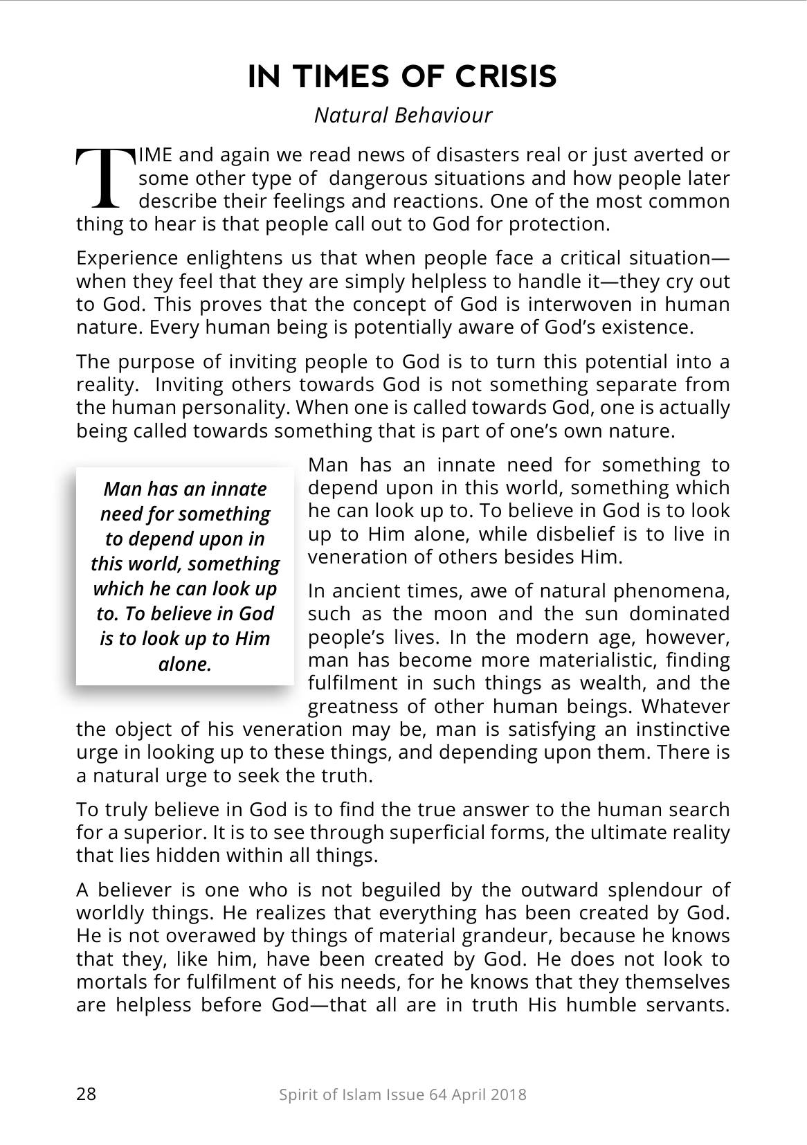 The printed page