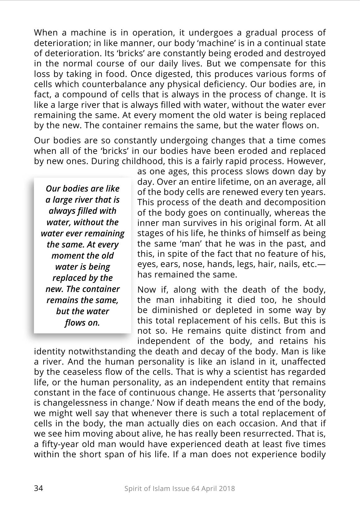 The printed page