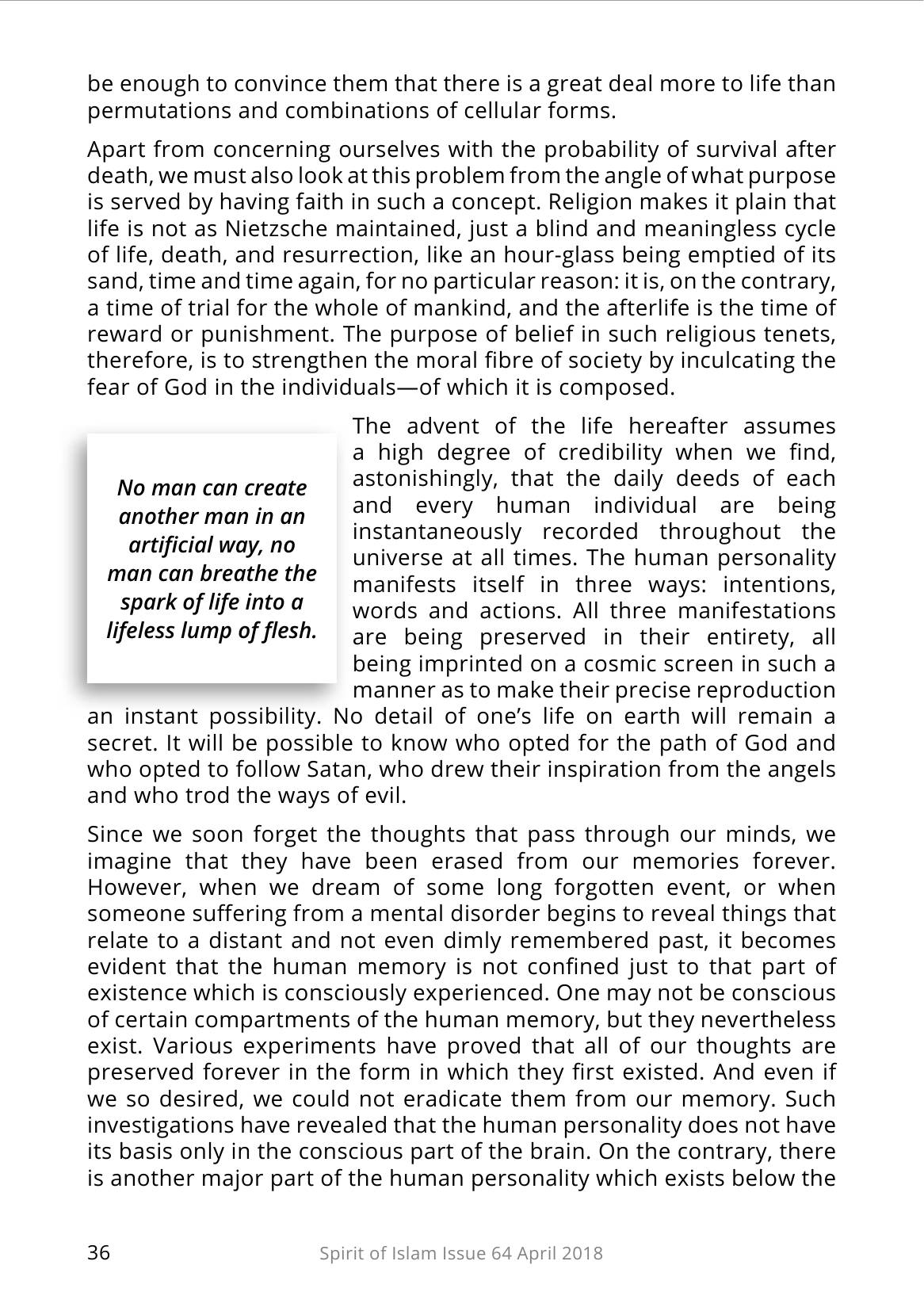 The printed page