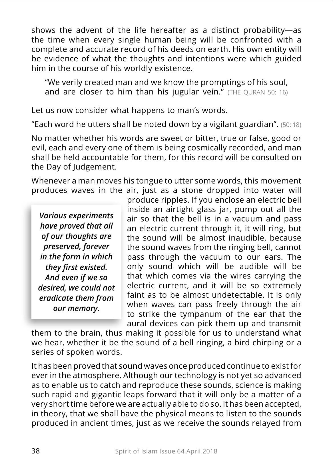 The printed page