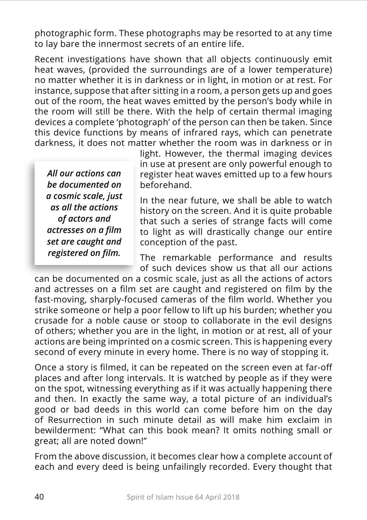 The printed page
