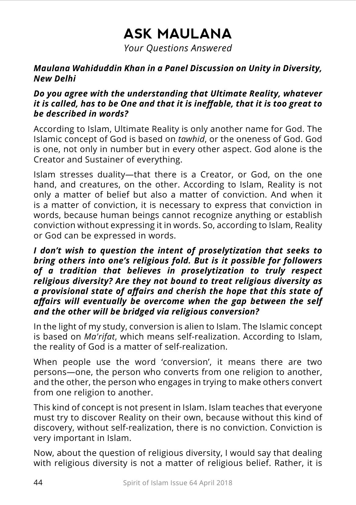 The printed page