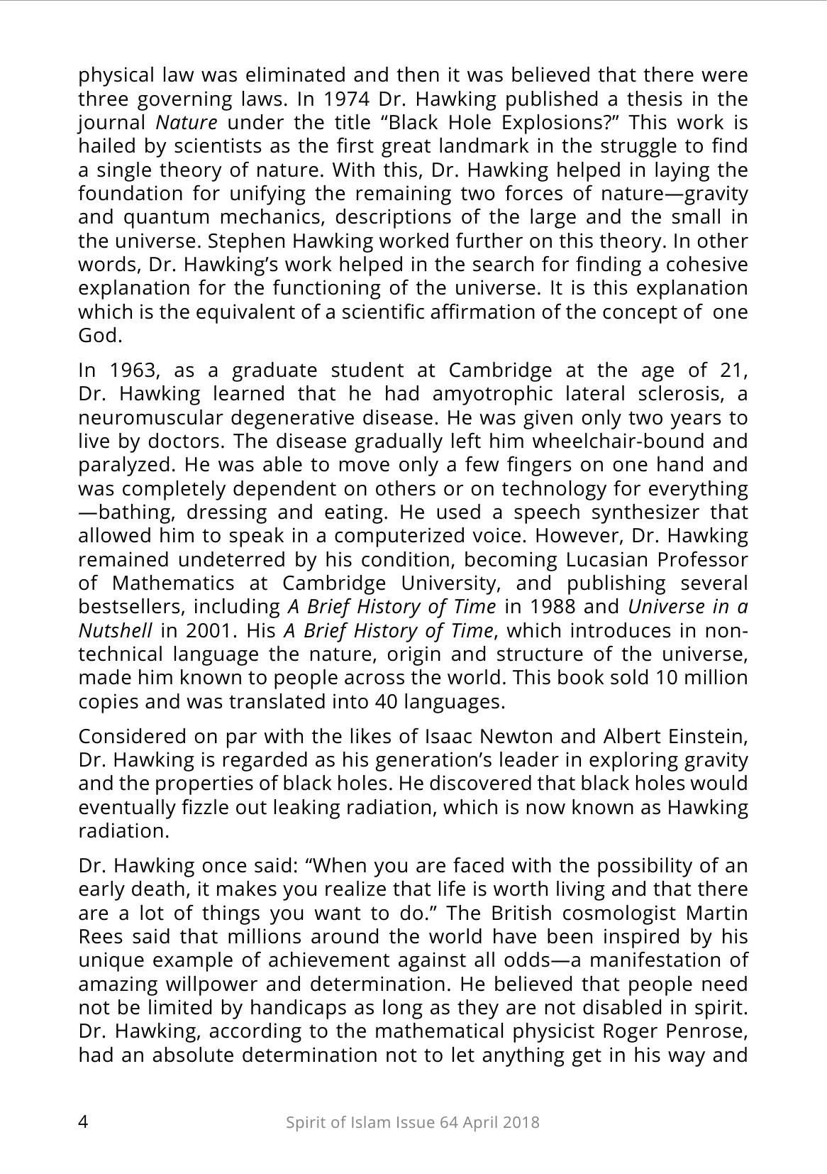 The printed page