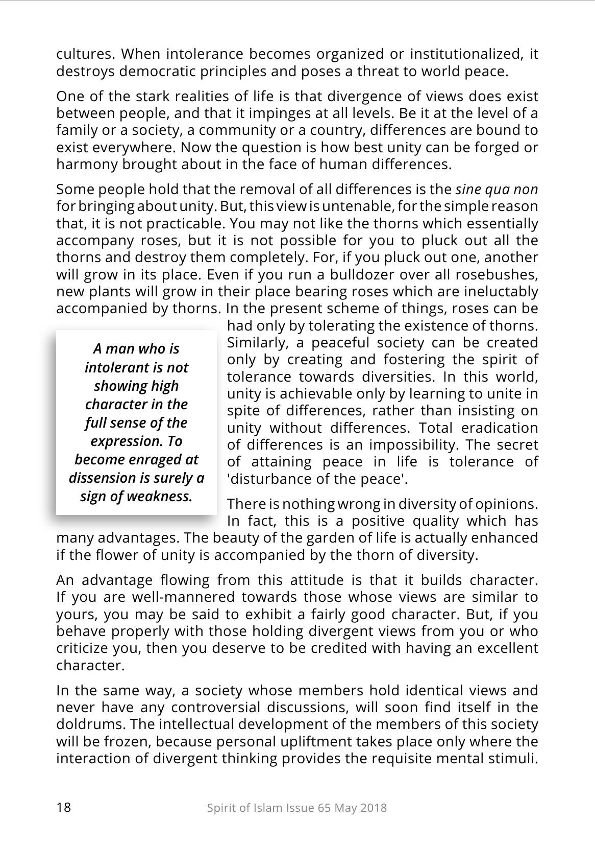 The printed page