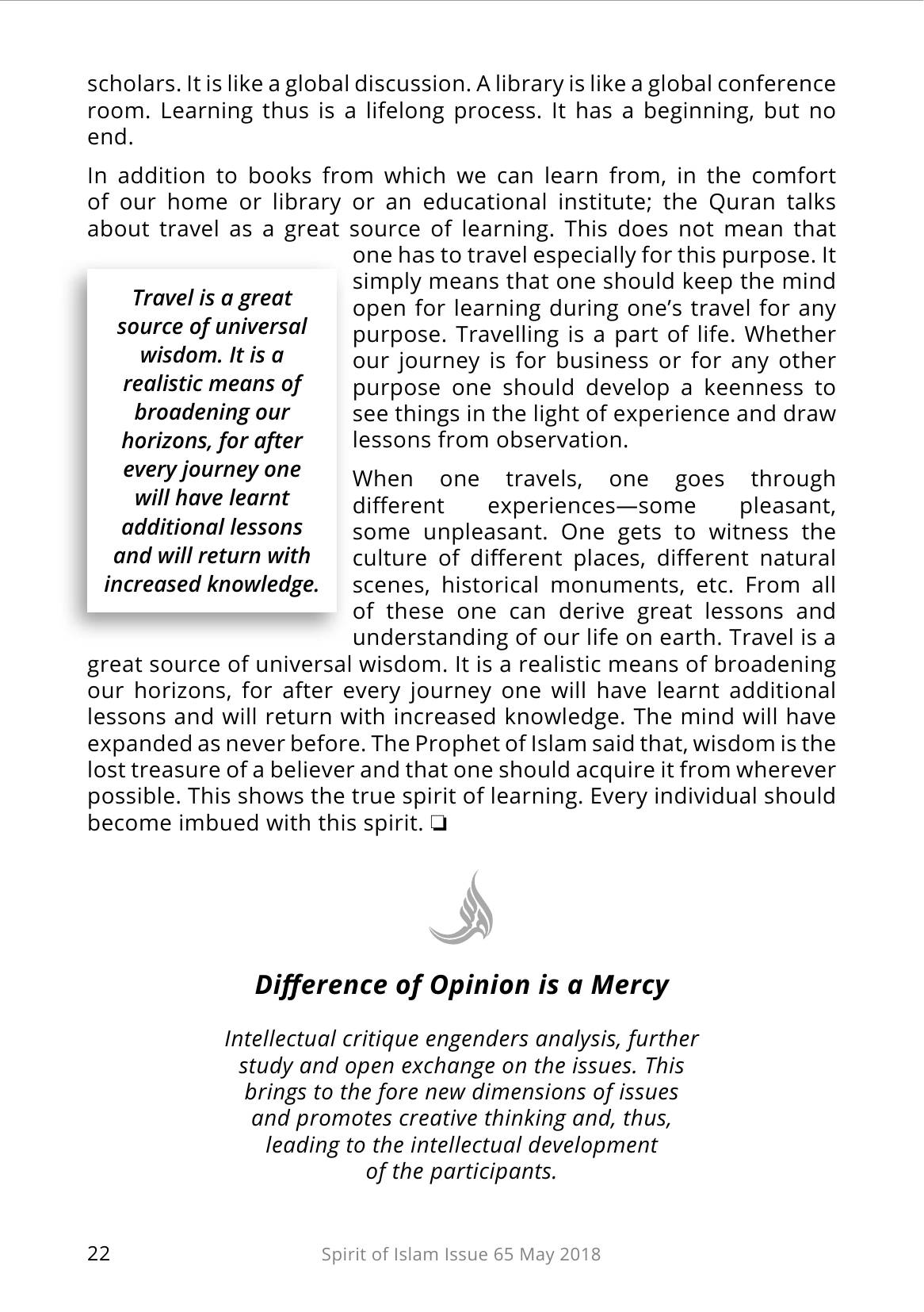 The printed page