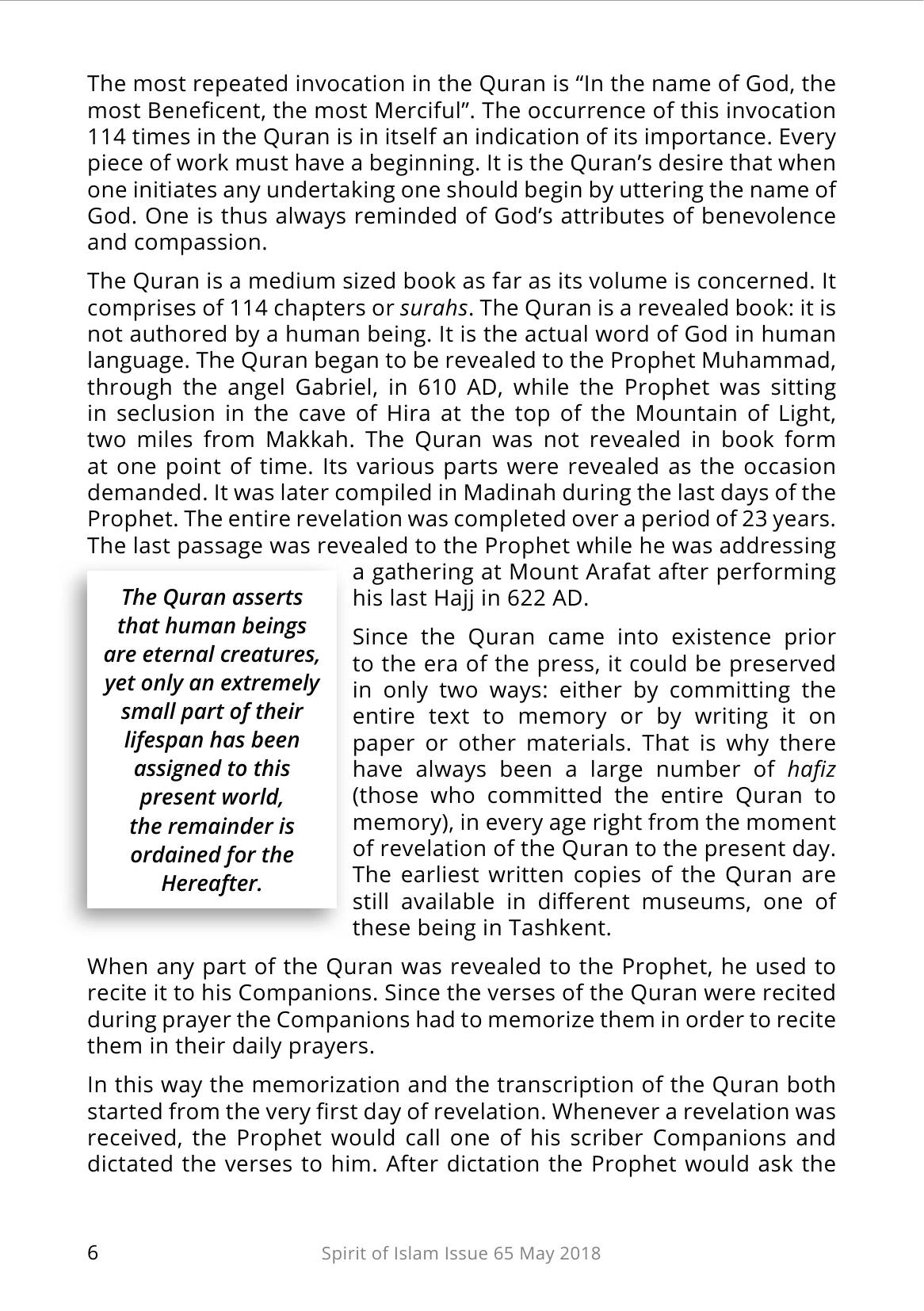 The printed page