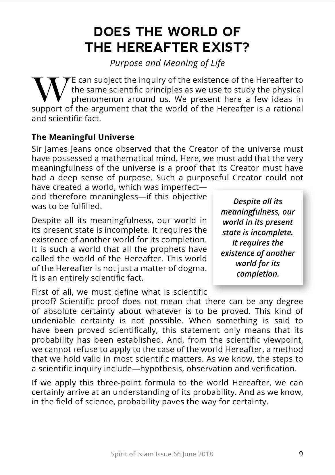 The printed page