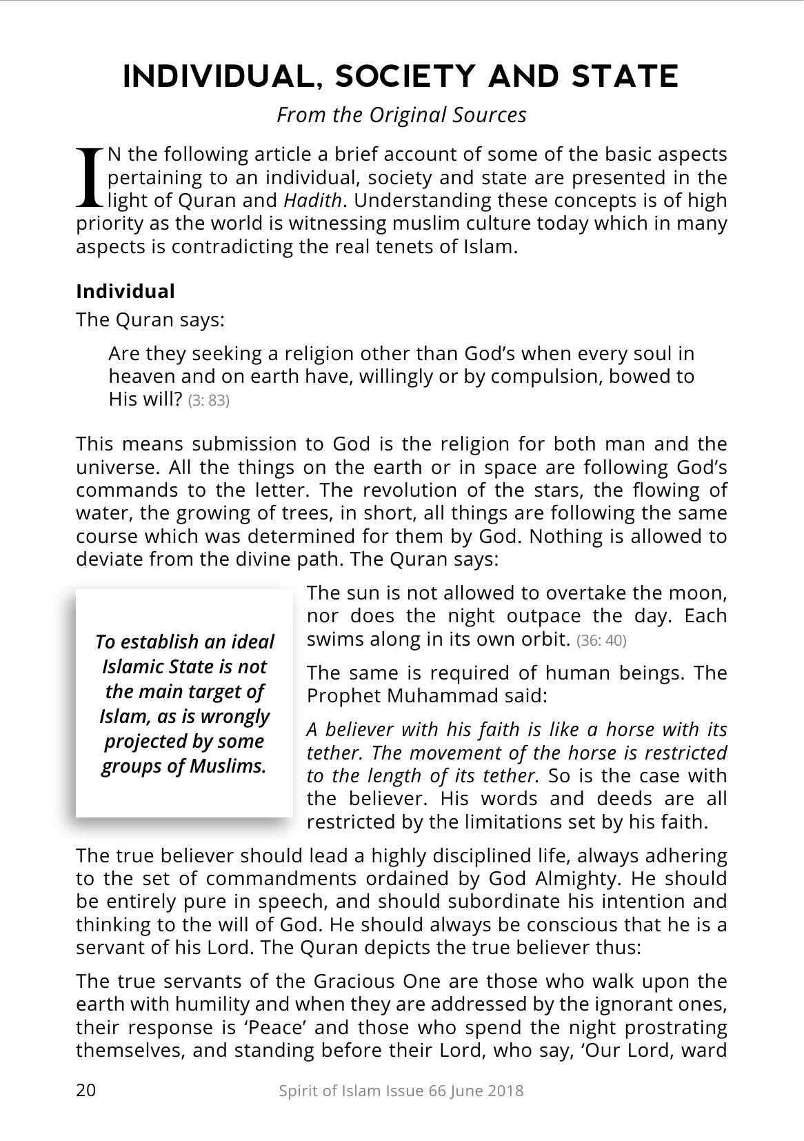 The printed page