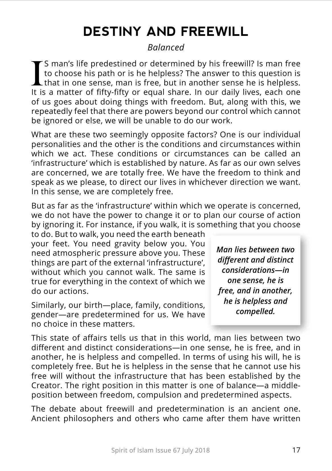 The printed page