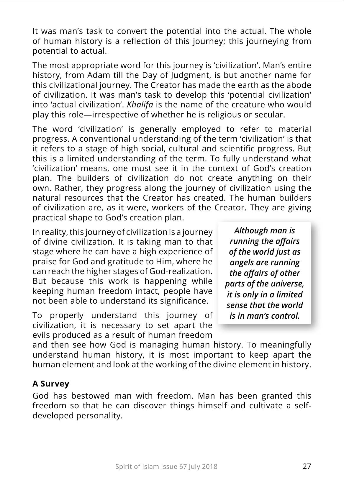 The printed page