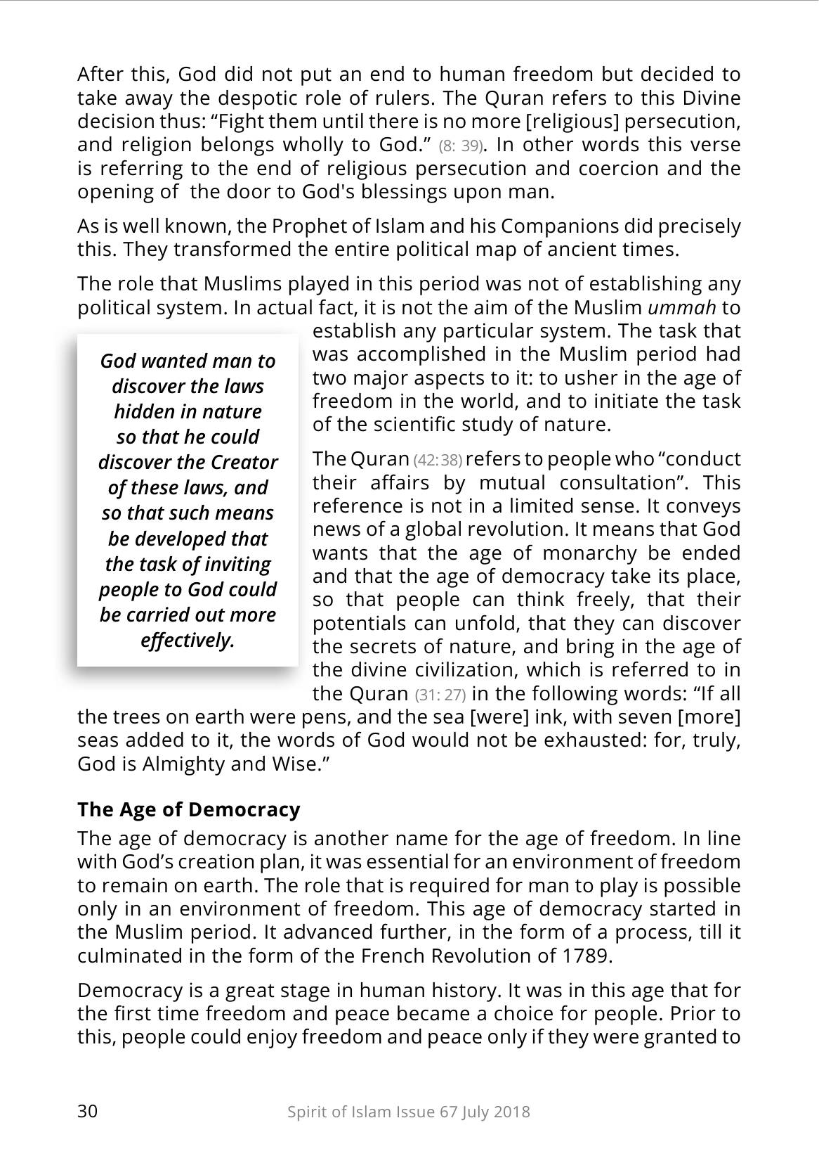 The printed page