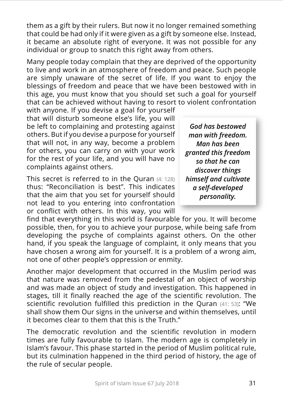 The printed page