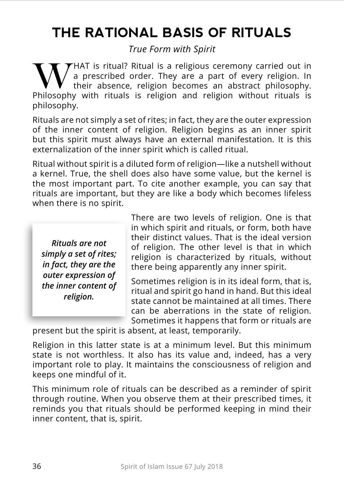 The printed page