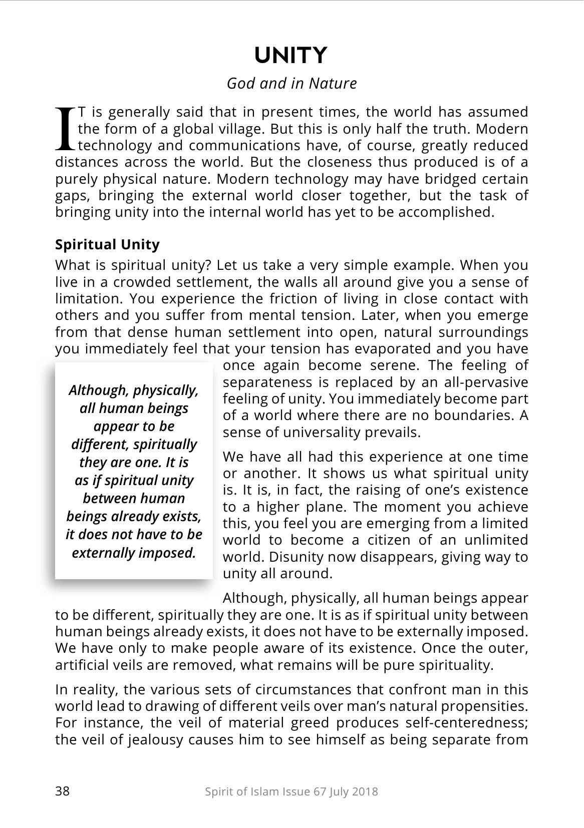 The printed page