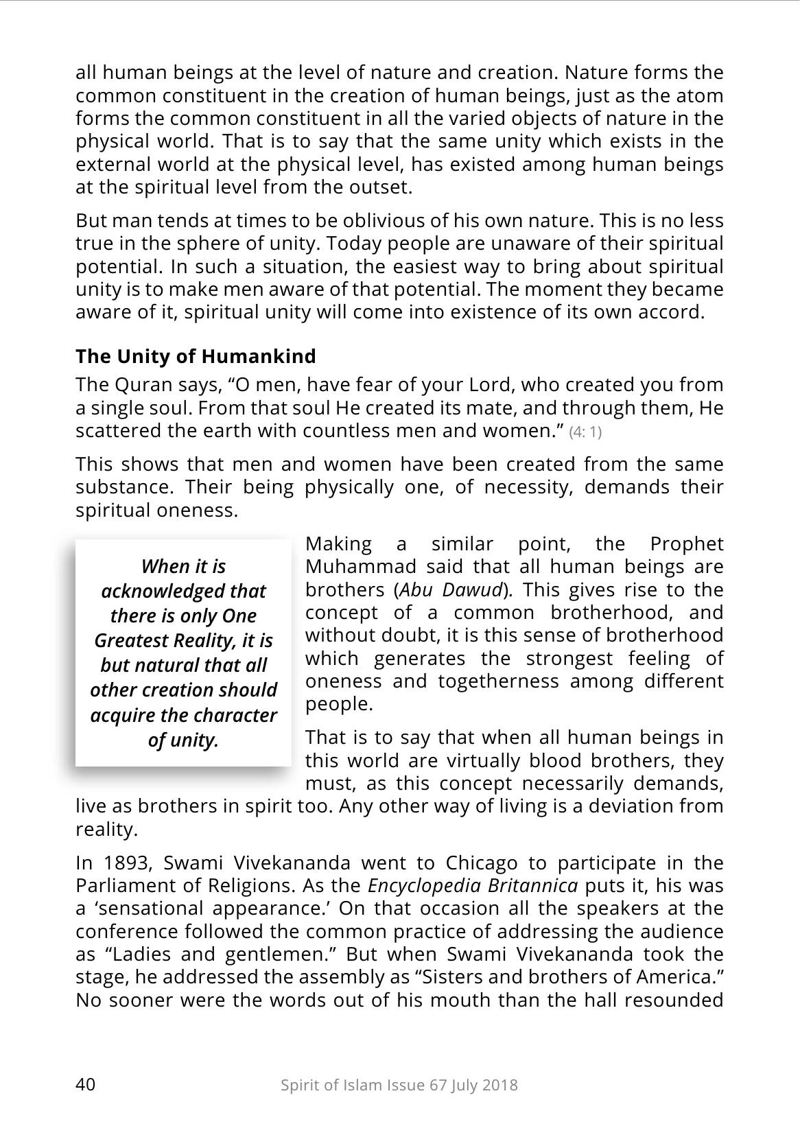 The printed page