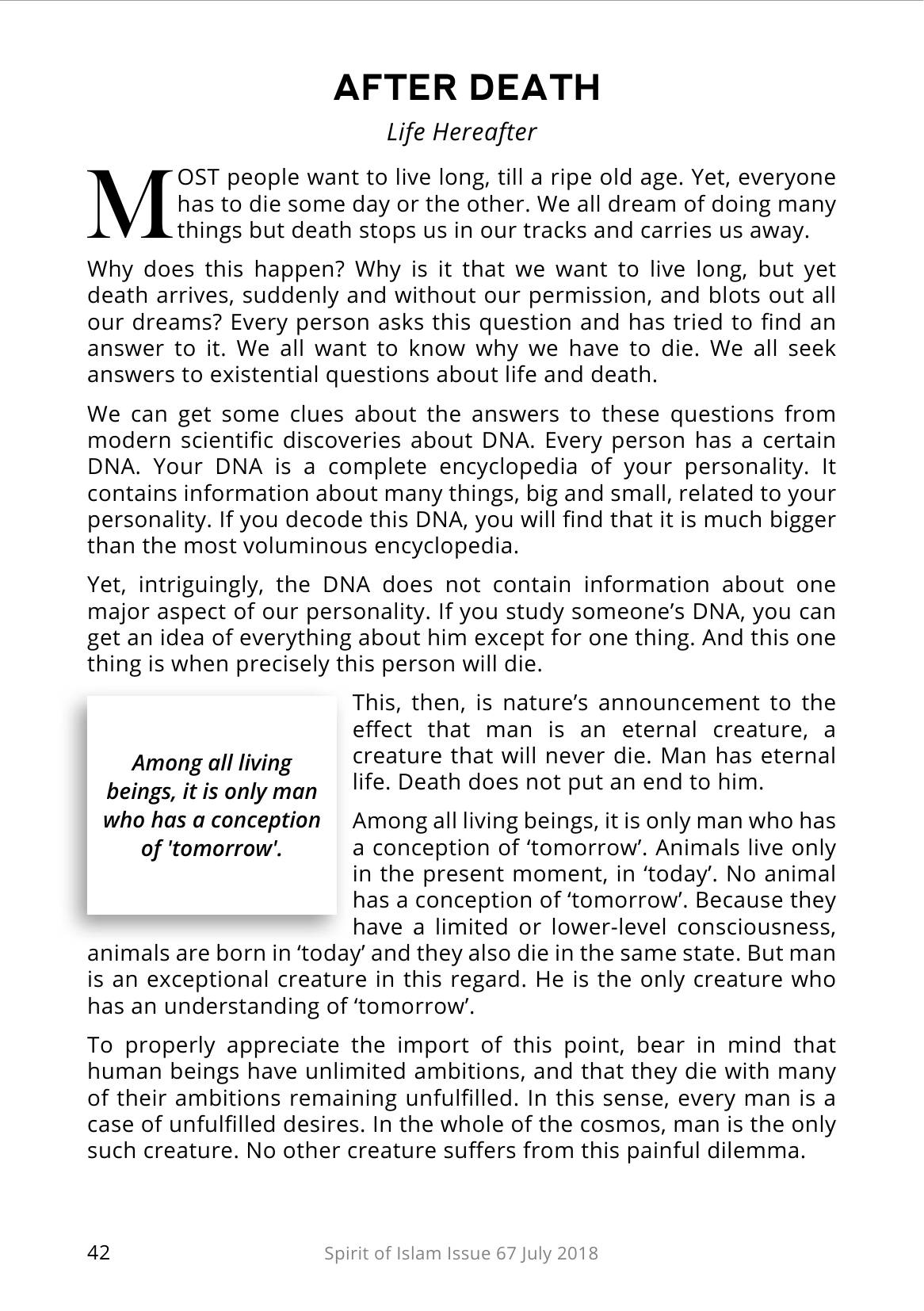 The printed page